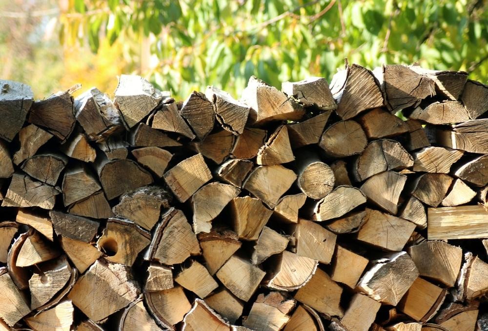 Brennholzstapel Brennholzstapel