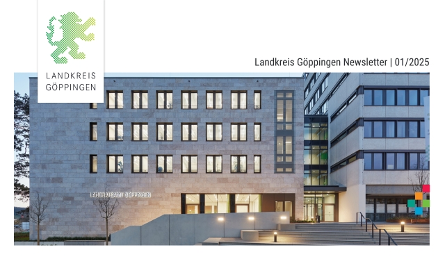 Landratsamt im Winter