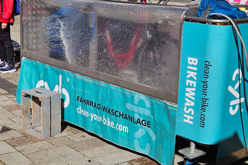 Fahrradwaschanlage Fahrradwaschanlage