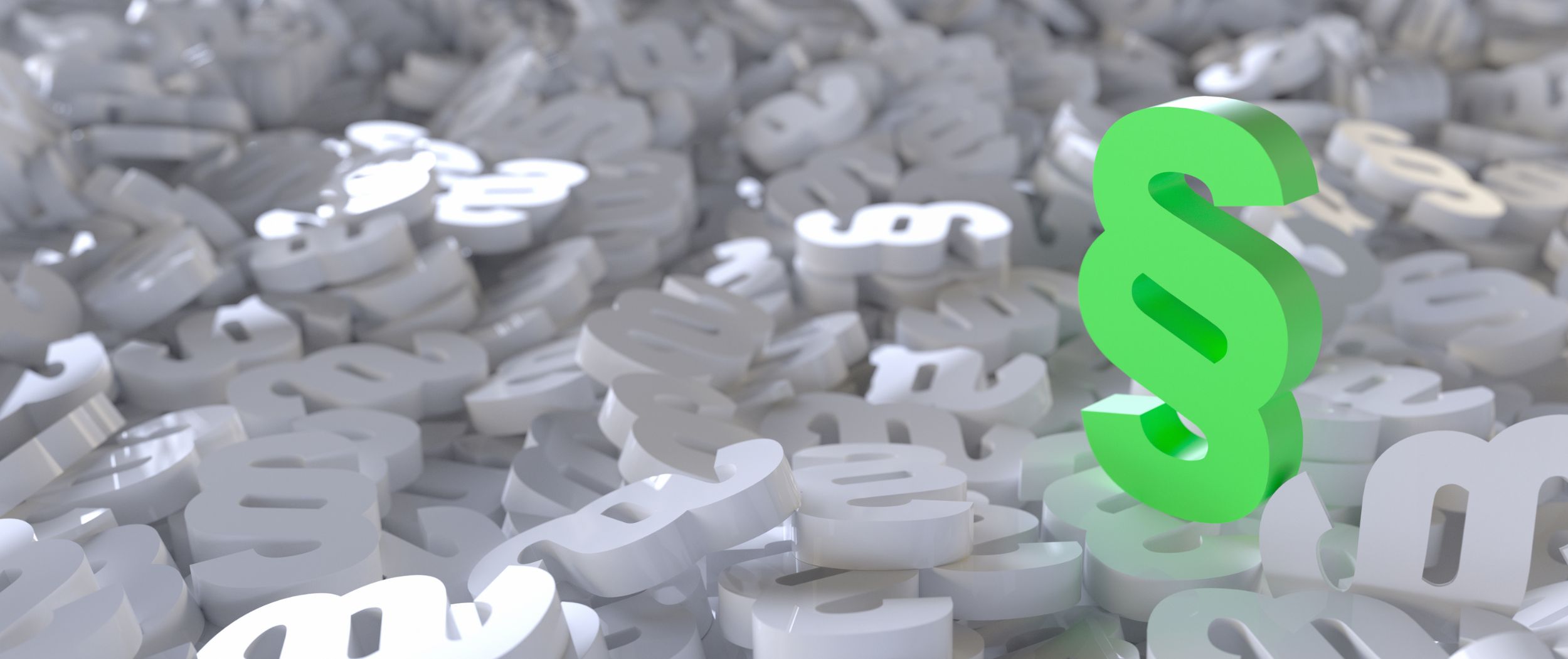 Grünes Paragraphen-Symbol Grünes Paragraphen-Symbol