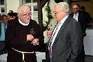 Pater Felix Kraus von Ave Maria, Deggingen im Gespräch mit Michael Dreher, Zell u. A.