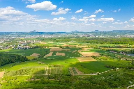 Blick auf die Drei Kaiserberge