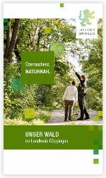 Titelblatt der Broschüre "Unser Wald im Landkreis Göppingen"