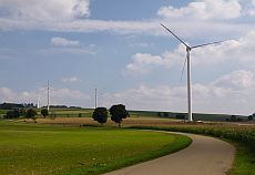 Windkraftanlagen in Stötten