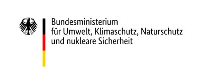 Logo Bundesministerium für Umwelt, Klimaschutz, Naturschutz und nukleare Sicherheit Förderlogo Bundesministerium für Umwelt, Klimaschutz, Naturschutz und nukleare Sicherheit (BMUKN)